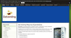 Desktop Screenshot of datvending.com